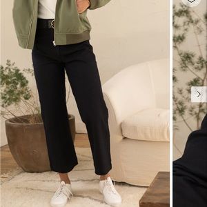 ABLE Francis Wide Leg Crop Pant - NWT!